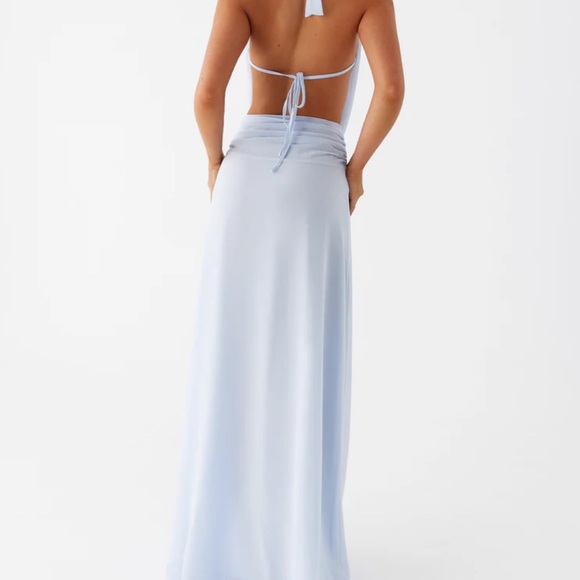 Peppermayo Elysia Chiffon Maxi Dress - Baby Blue - Picture 6 of 11